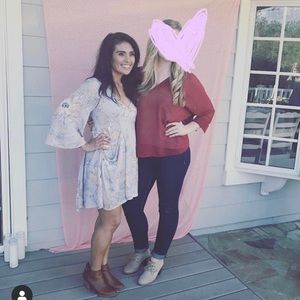 Free People lilac flowy  dress